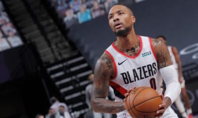 NBA Odds & Picks for Nuggets vs. Trail Blazers: PRO Systems supports Damian Lillard & Portland to cover (May 29) article feature image