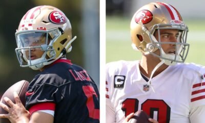 Trey Lance or Jimmy Garoppolo? How to Bet the 49ers Starting QBs for Week 1 article feature image