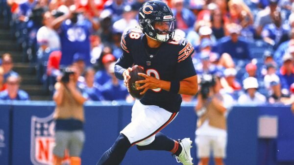 Caleb Williams leads Bears to 2 field-goal drives in preseason debut in 33-6 win