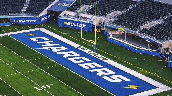 Chargers players crawl through ceiling panel to escape stuck hotel elevator