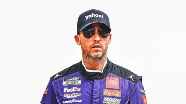 NASCAR docks Denny Hamlin 75 points and 10 playoff points for engine violation