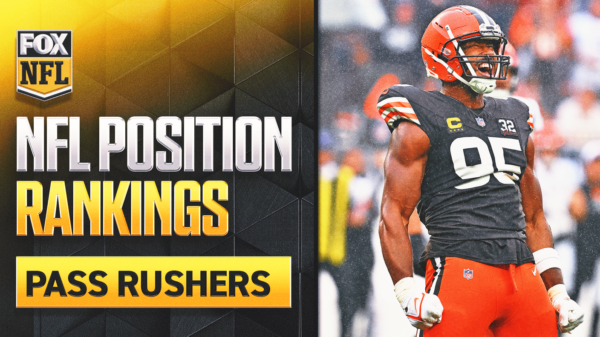 2024 Best NFL pass rushers: Myles Garrett, T.J. Watt lead rankings