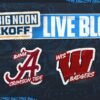 Alabama vs. Wisconsin: Everything to know ahead of 'Big Noon Kickoff'