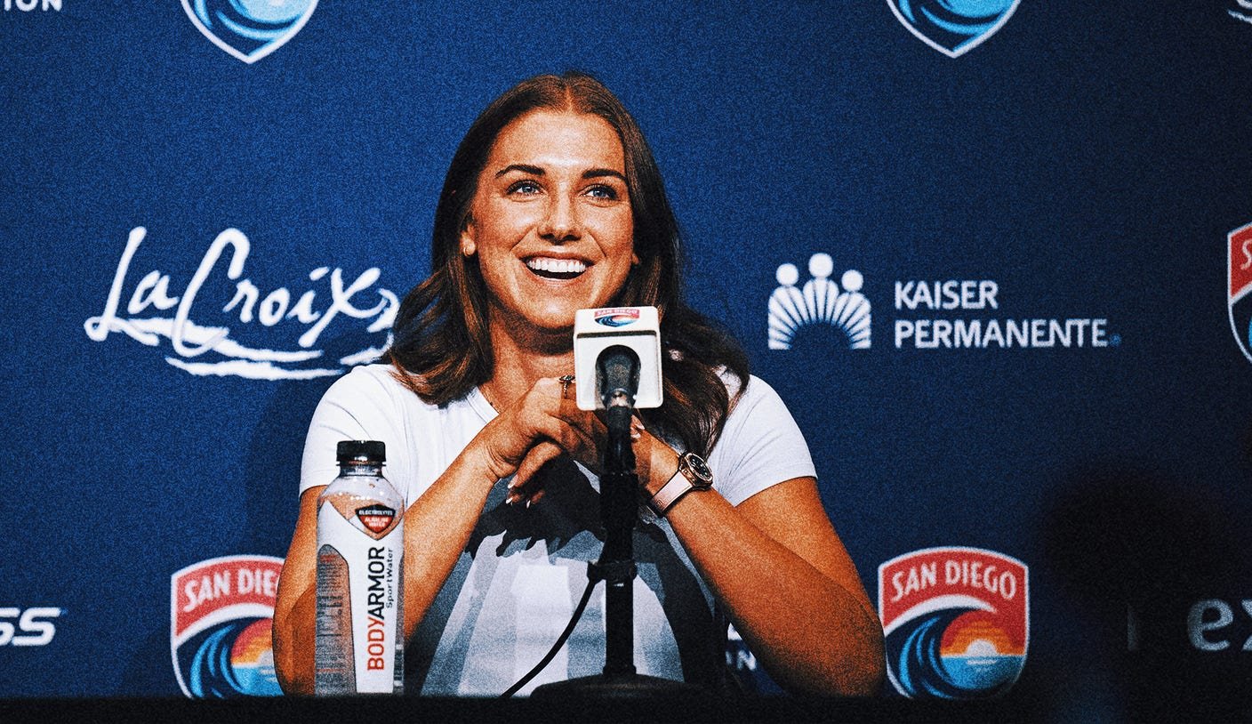 Alex Morgan retires knowing women's soccer is in 'an amazing place'