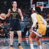 Caitlin Clark makes her 100th 3, finishes with triple-double as Fever beat Sparks 93-86