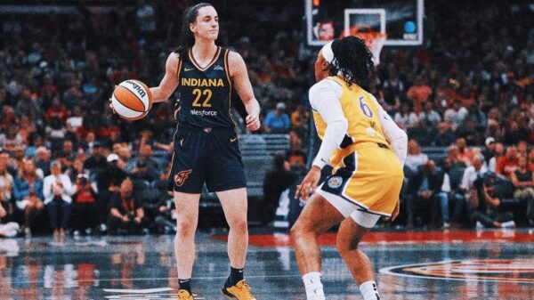 Caitlin Clark makes her 100th 3, finishes with triple-double as Fever beat Sparks 93-86