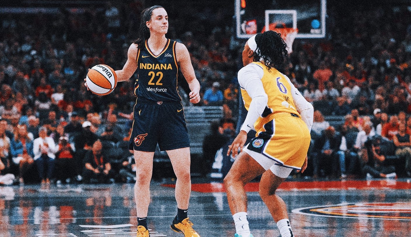 Caitlin Clark makes her 100th 3, finishes with triple-double as Fever beat Sparks 93-86