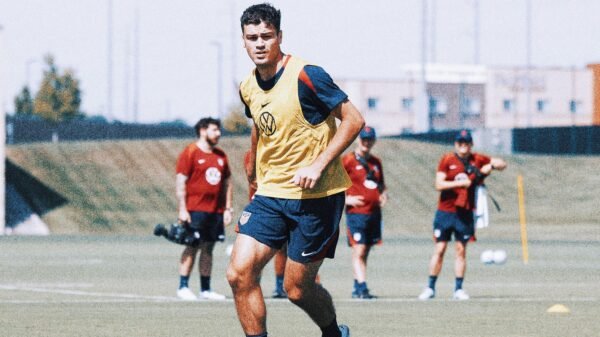 Gio Reyna sent home from USMNT camp with groin injury, replaced by Cade Cowell