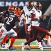 Jayden Daniels nearly flawless for Commanders in 38-33 win over Bengals