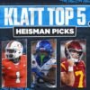 Top 5 Heisman Trophy favorites through first two weeks, per Joel Klatt