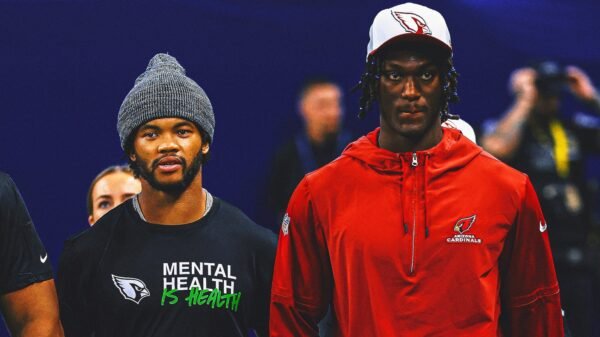 Kyler Murray defends Marvin Harrison Jr. after disappointing debut: ''l never lose confidence in Marv'