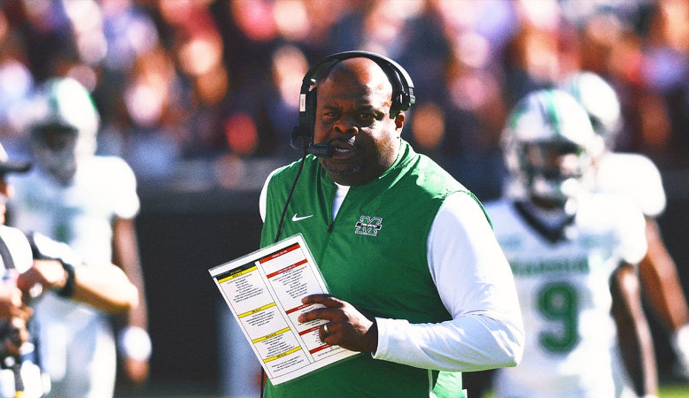 Marshall HC Charles Huff makes biscuit-related NIL pitch to Ohio State players