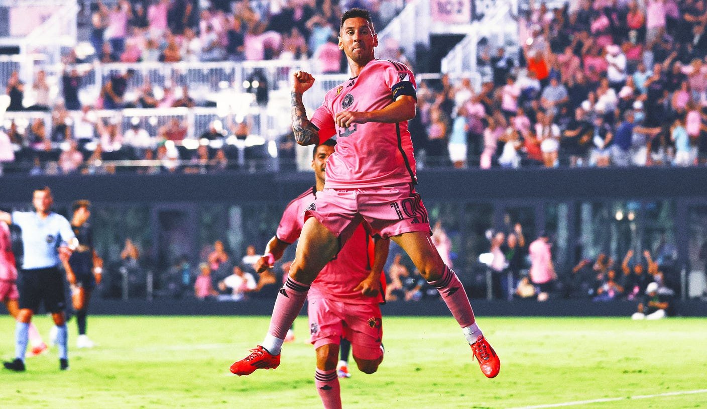 Messi returns and scores twice as Inter Miami defeats Union 3-1