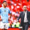 Pep Guardiola tired of being asked how to replace the 'irreplaceable' Rodri