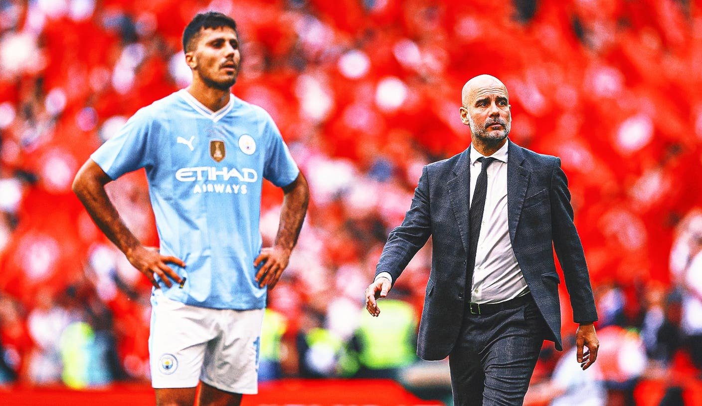 Pep Guardiola tired of being asked how to replace the 'irreplaceable' Rodri