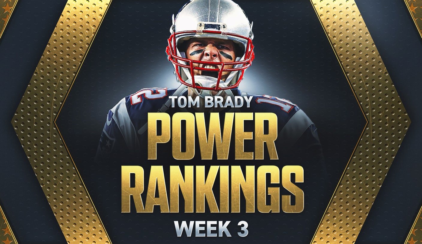 Tom Brady's Power Rankings: Vikings, Seahawks jump into Top 5