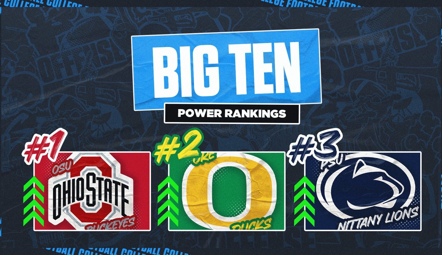 2024 Big Ten power rankings: Ohio State, Oregon set up huge showdown