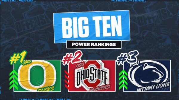 2024 Big Ten power rankings: Can Indiana turn league's power trio into a quartet?