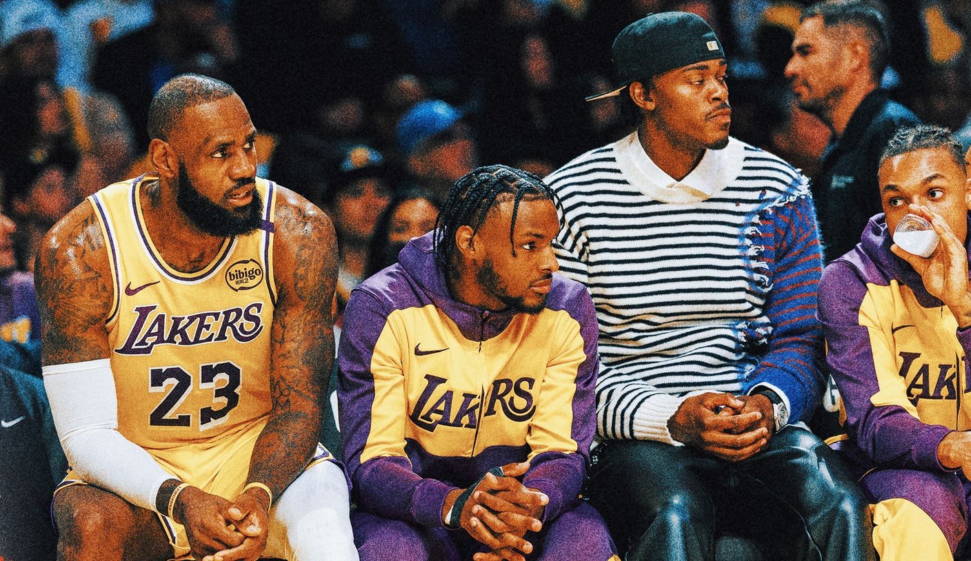 Bronny James expected to begin splitting time between Lakers, G League team after trip