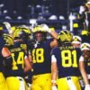 Colston Loveland's 2 TD catches help Michigan beat Michigan State 24-17