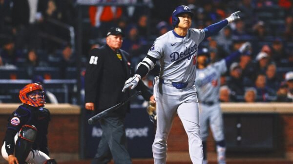 Shohei Ohtani homers as Dodgers rout Mets for 2-1 lead in NLCS