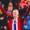 Erling Haaland becomes Norway's joint all-time leading scorer in first game as captain