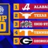 2024 college football rankings: Joel Klatt's top 10 teams after Week 5