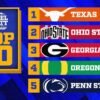 2024 college football rankings: Joel Klatt's top 10 teams after Week 6