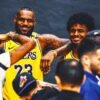 LeBron has found new purpose playing with Bronny: 'It gives you a lot of life'