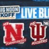 Nebraska vs. Indiana live updates, score: Top moments from 'Big Noon Kickoff'