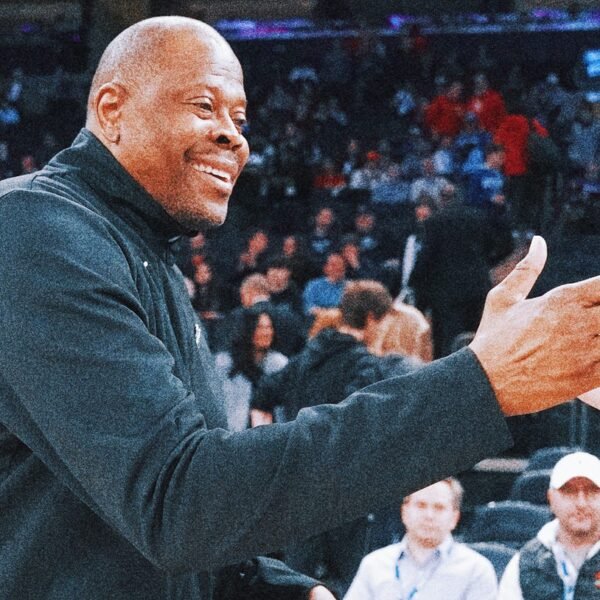 Knicks legend Patrick Ewing returns to team as basketball ambassador