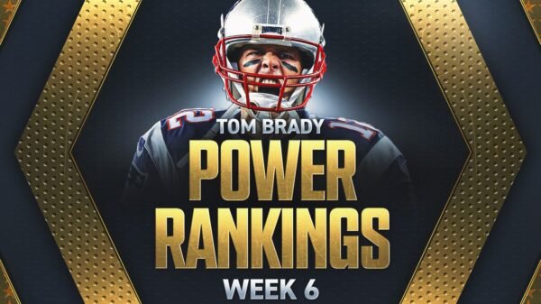 Tom Brady's Power Rankings: Who made the GOAT's Top 5 teams entering Week 7?