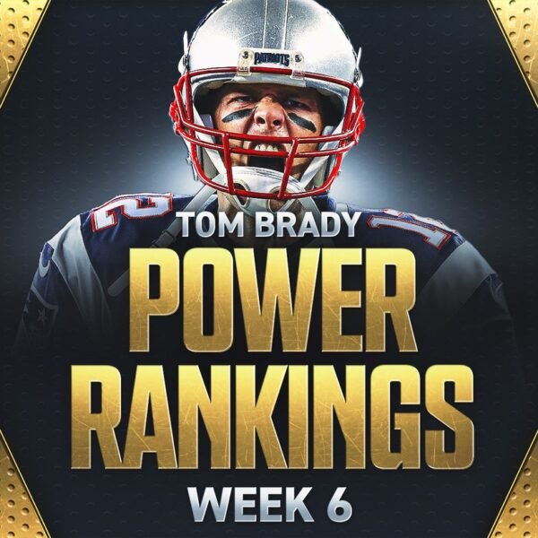 Tom Brady's Power Rankings: Who made the GOAT's Top 5 teams entering Week 7?