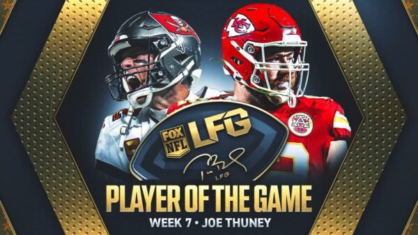 Tom Brady's LFG Player of the Game for Week 7: Chiefs OL Joe Thuney