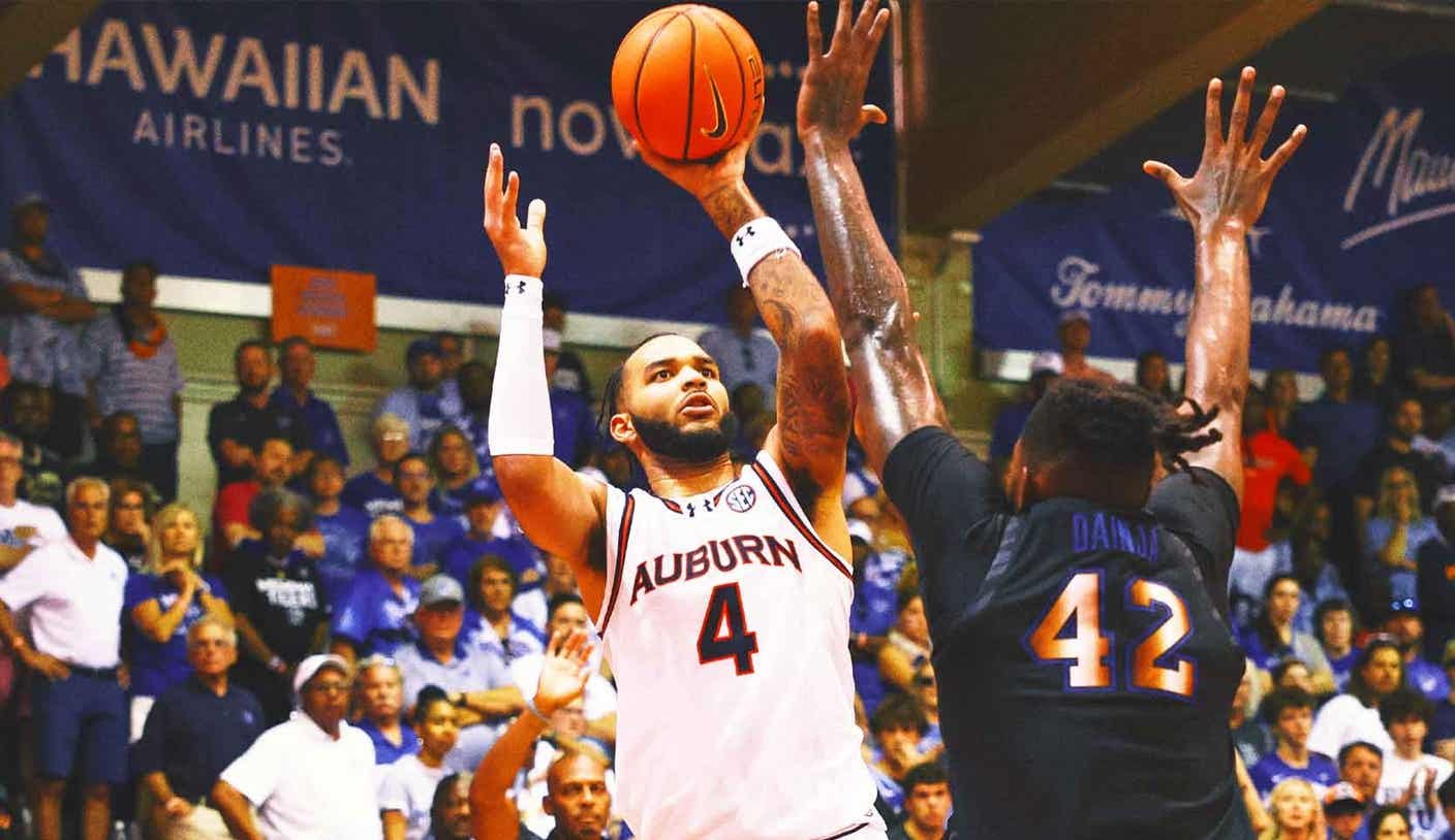 No. 4 Auburn wins Maui Invitational with 90-76 victory over Memphis