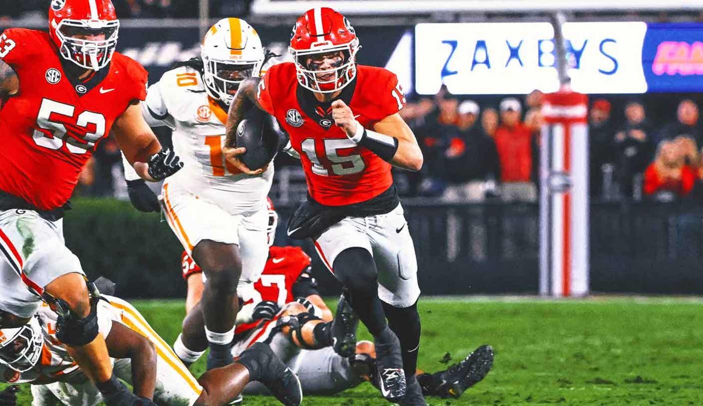 Carson Beck's strong performance helps No. 12 Georgia beat No. 7 Tennessee