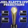 College Football Playoff predictions: Joel Klatt's projected field, 27 teams in the mix