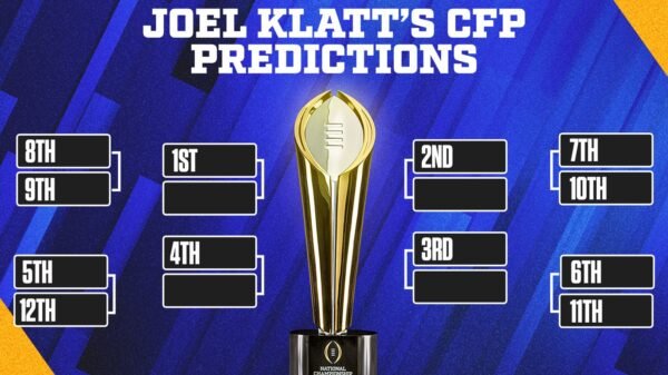 College Football Playoff predictions: Joel Klatt's projected field, 27 teams in the mix