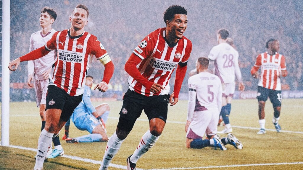 USMNT midfielder Malik Tillman scores, assists in PSV's 4-0 win over Girona in Champions League