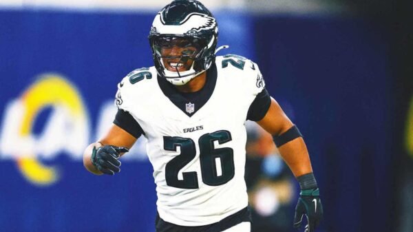 Saquon Barkley sets Eagles record with 255 yards rushing in 37-20 win vs. Rams