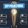 College football playoff predictions: Colorado, Georgia in; Tennessee, BYU out