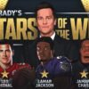 Tom Brady's 3 Stars of Week 10, including Ravens' Lamar Jackson