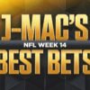 2024 NFL Week 14 Best Bets: Fade Jets, back Chiefs