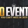 2025 sports calendar: 50 bucket list events you can't miss next year