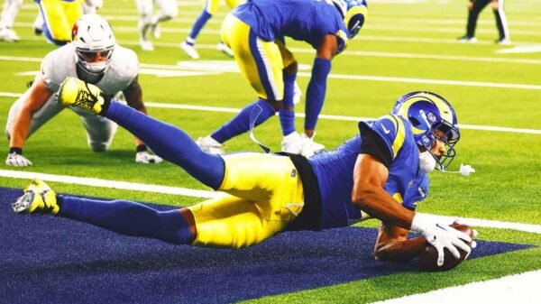 Ahkello Witherspoon's last-minute interception preserves Rams' win over Cardinals