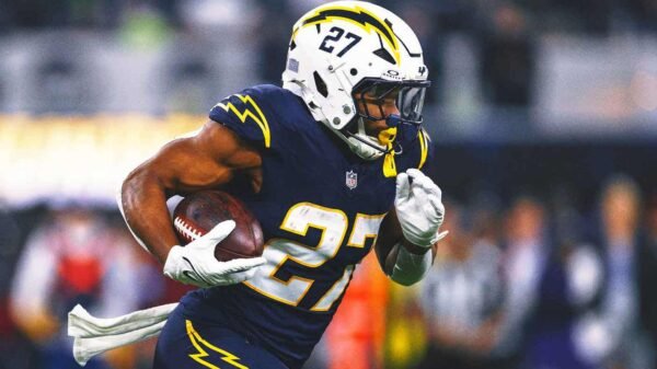 Chargers place RB J.K. Dobbins on injured reserve with sprained MCL