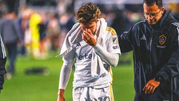 LA Galaxy midfielder Riqui Puig will miss MLS Cup final after tearing ACL