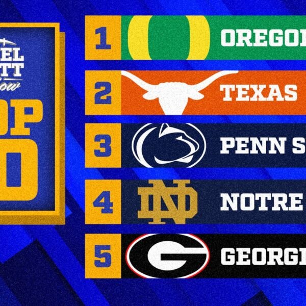 2024 college football rankings: Joel Klatt's top 10 teams after Week 14