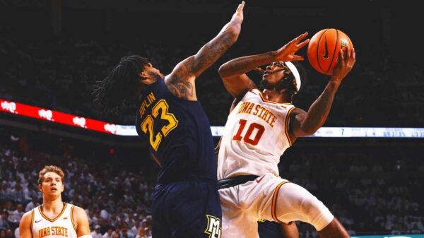 Keshon Gilbert scores 24 points to lead No. 6 Iowa State past No. 5 Marquette 81-70