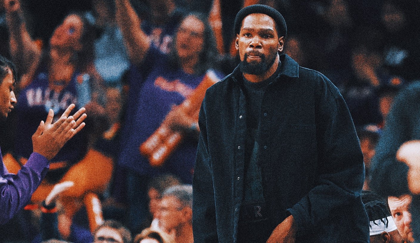 Suns star Kevin Durant out at least one week with a sprained ankle suffered vs. Spurs